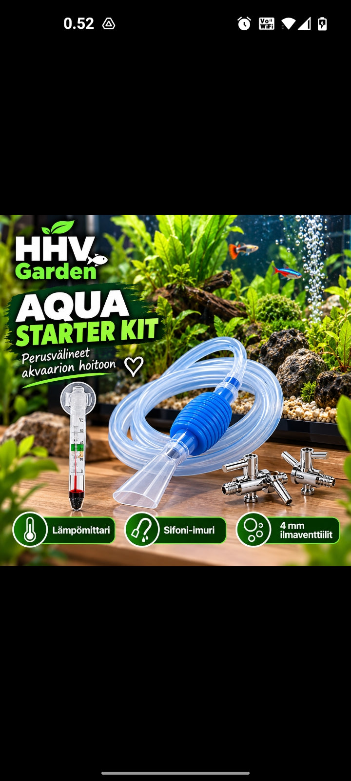 HHV Garden AQUA STARTER KIT